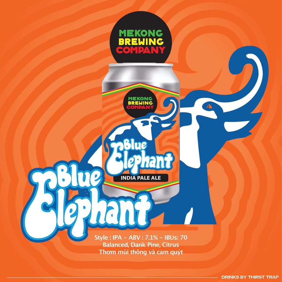 MEKONG - BLUE ELEPHANT